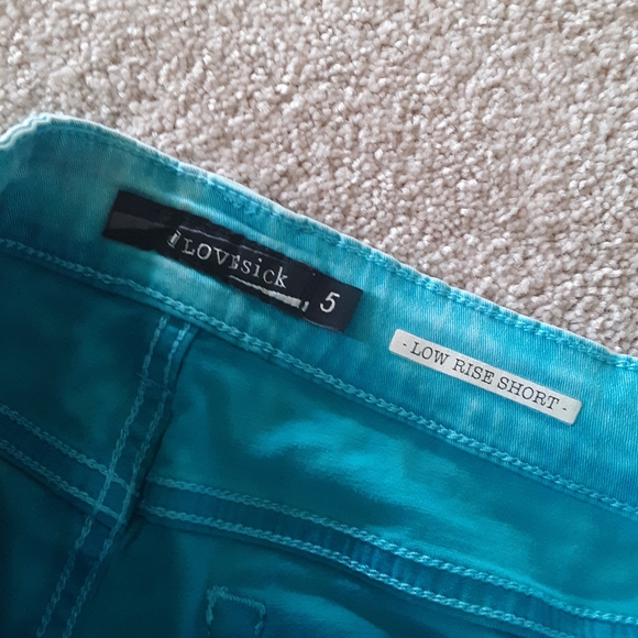 ☀Blue Mini Shorts - Picture 14 of 16